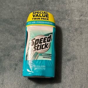 Speed stick special value twin pack regular deodorant New